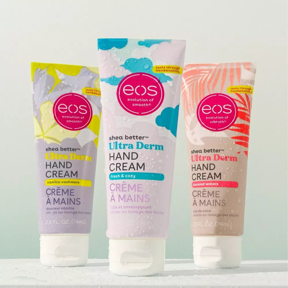 eos Shea Better Ultra Derm Hand Cream - Fresh & Cozy, 2.5 oz-840044707103-LR-355627-5-LR eShop