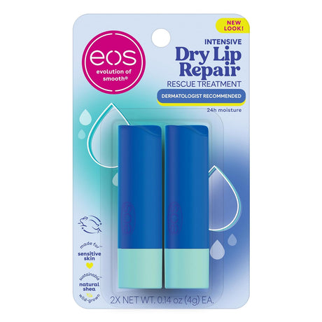 eos The Hero Lip Repair Lip Balm Duo Pack - Natural Strawberry, 2 count-840044711193-LR-355629-1-LR eShop