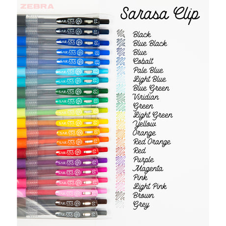 SARASA CLIP GEL RT 20PK