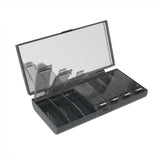 EQUADOSE Weekly Pill Case, 7-Day Medicine Organizer with Mirror - Black-850066680230-LR-359270-2-LR eShop