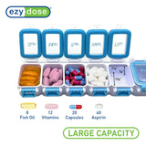 EQUADOSE Weekly Waterproof Pill Organizer, Assorted-850066680155-LR-359268-4-LR eShop