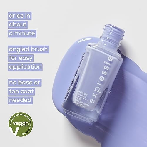 Essie Expressie Nail Polish Quick Dry Blue Nail Polish Vegan Bring the Beat-095008062082-LR-354660-5-LR eShop