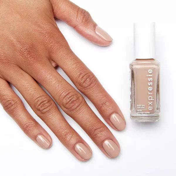 essie expressie Quick-Dry Vegan Nail Polish, 060 Buns Up, 0.33 fl oz-095008039282-LR-334040-7-LR eShop
