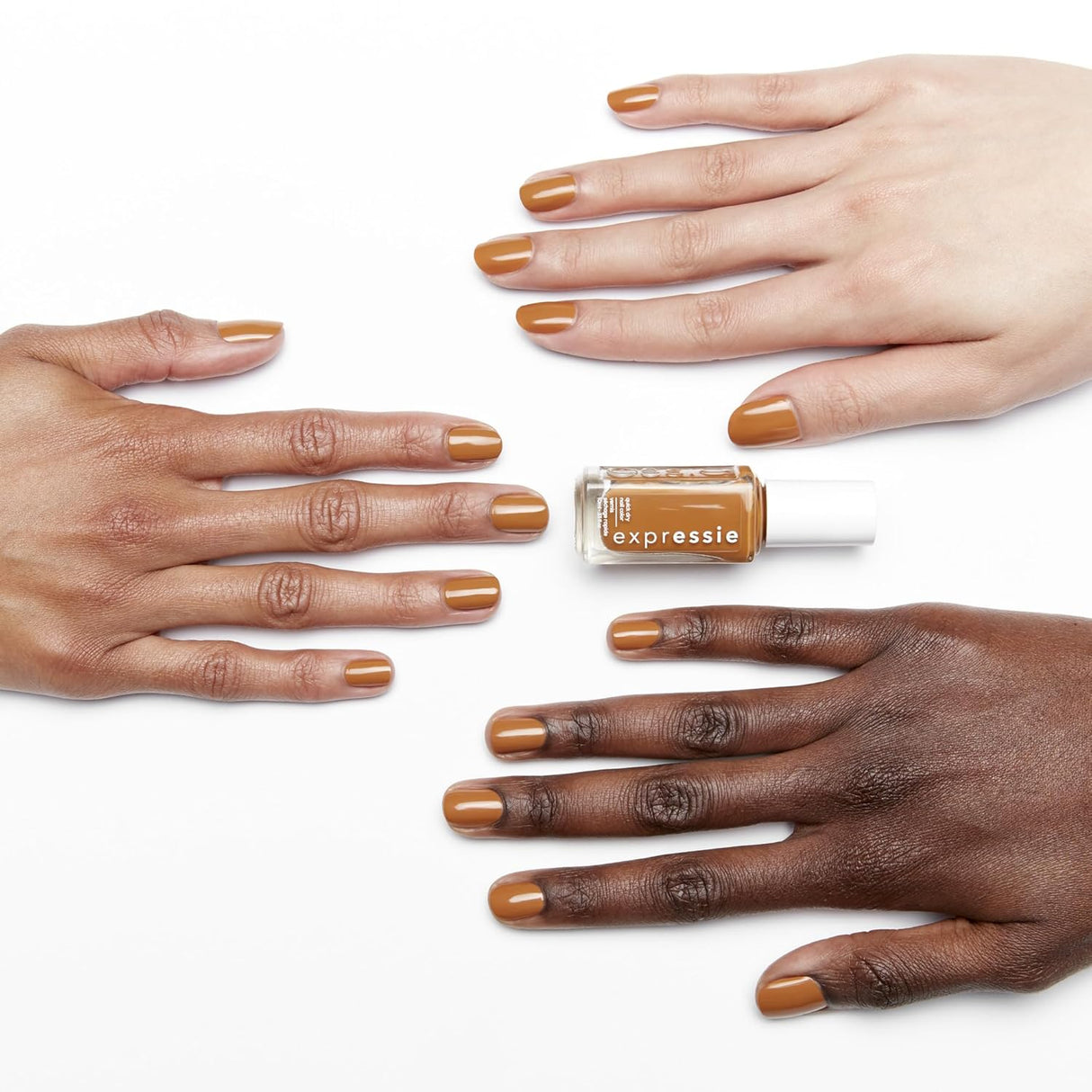 essie expressie Quick-Dry Vegan Nail Polish, 110 Saffr-On The Move, 0.33 fl oz-095008039268-LR-334065-3-LR eShop