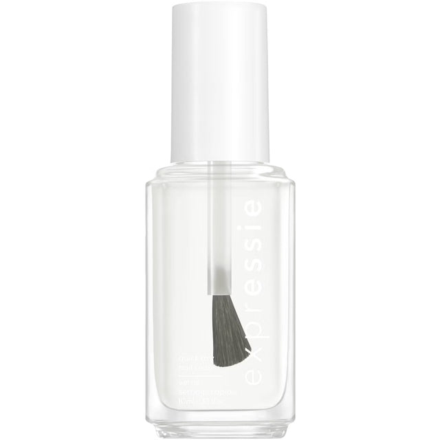 essie expressie Quick-Dry Vegan Nail Polish, 390 Always Transparent, 0.33 fl oz-095008039626-LR-334036-1-LR eShop
