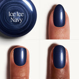 essie Gel Couture Vegan Nail Polish, Liquid Diamond Collection, Ice Ice Navy, 0.46 fl oz-095008065106-LR-359932-3-LR eShop