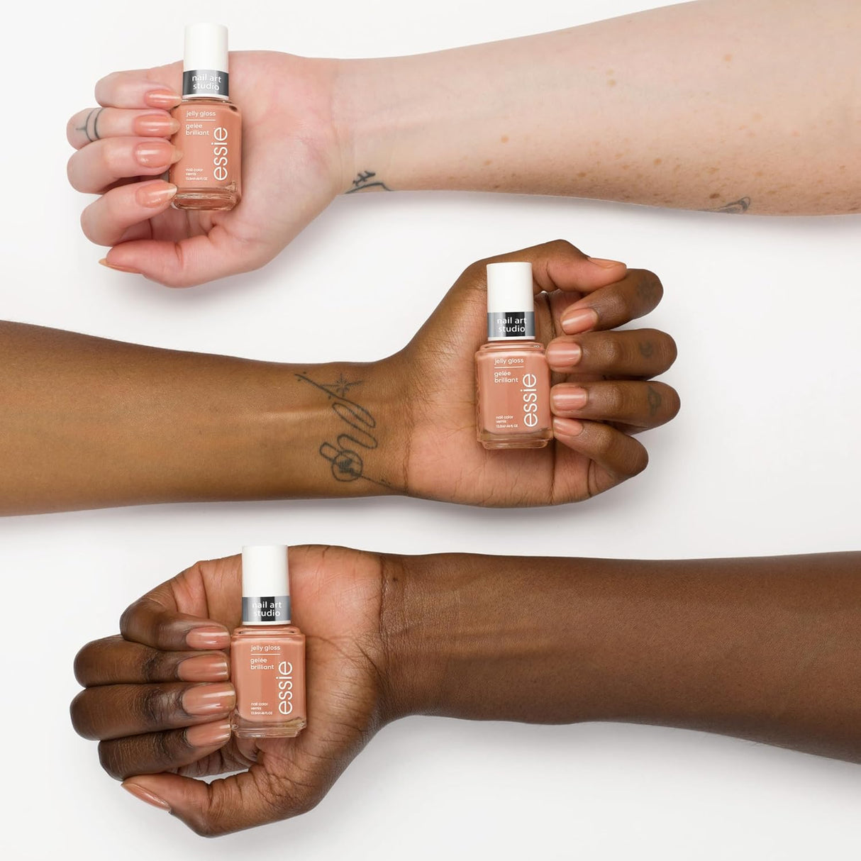 essie Nail Art Studio jelly gloss nail polish, vegan, sheer finish, cheeky jelly, 0.46 fl oz-095008060965-LR-354643-4-LR eShop