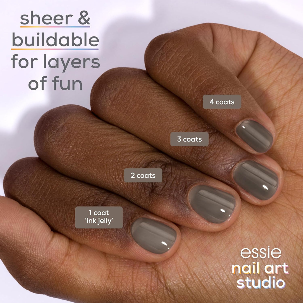 essie Nail Art Studio Jelly Gloss Vegan Nail Polish - Ink Jelly-095008060958-LR-354642-3-LR eShop