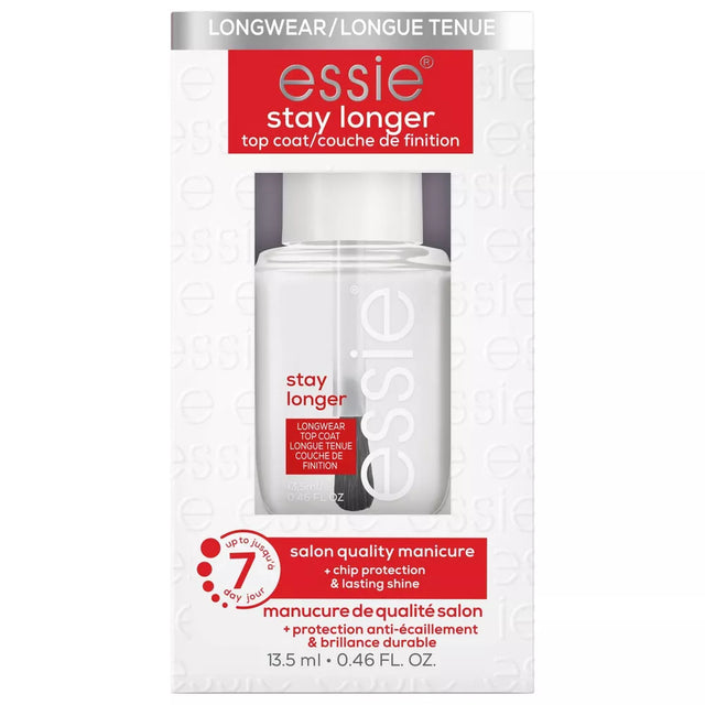 essie Salon-Quality Longwear Top Coat Vegan Nail Polish - Stay Longer-095008057118-LR-347836-1-LR eShop