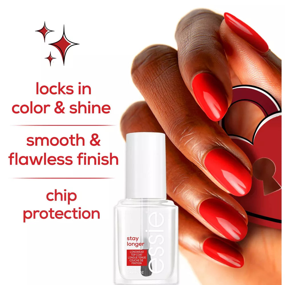 essie Salon-Quality Longwear Top Coat Vegan Nail Polish - Stay Longer-095008057118-LR-347836-5-LR eShop