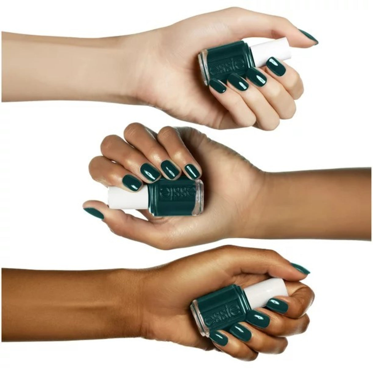 essie salon-quality nail polish, vegan, forest green, Off Tropic, 0.46 fl oz-095008023182-LR-322285-6-LR eShop