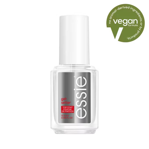 essie Salon-Quality Vegan Nail Polish, Gel Setter Top Coat, 0.46 fl oz-095008016948-LR-322199-5-LR eShop