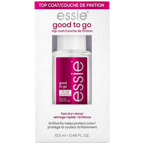 essie Salon-Quality Vegan Nail Polish, Good To Go Top Coat, 0.46 fl oz-095008006154-LR-322201-1-LR eShop
