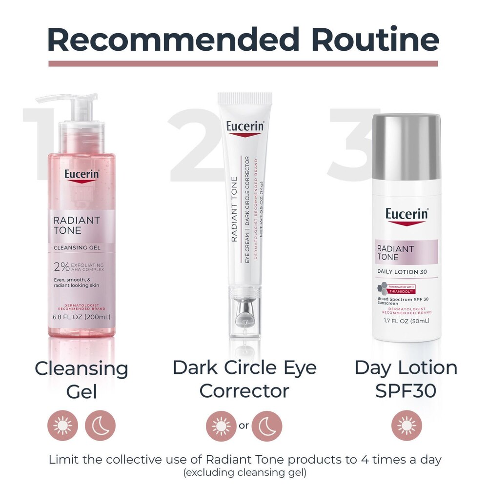 Eucerin Radiant Tone Eye Cream Dark Circle Corrector with Thiamidol and Hyaluronic Acid, 0.5 Oz-072140040017-LR-362742-8-LR eShop