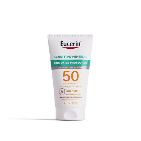 Eucerin Sun Sensitive Mineral Sunscreen Lotion SPF 50, 4 Fl Oz Tube-072140032265-LR-363500-1-LR eShop