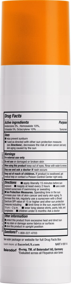 Eucerin Sun Tinted Age Defense SPF 50 Face Sunscreen Lotion with Hyaluronic Acid, 2.5 Fl Oz Bottle-072140038144-LR-363518-2-LR eShop