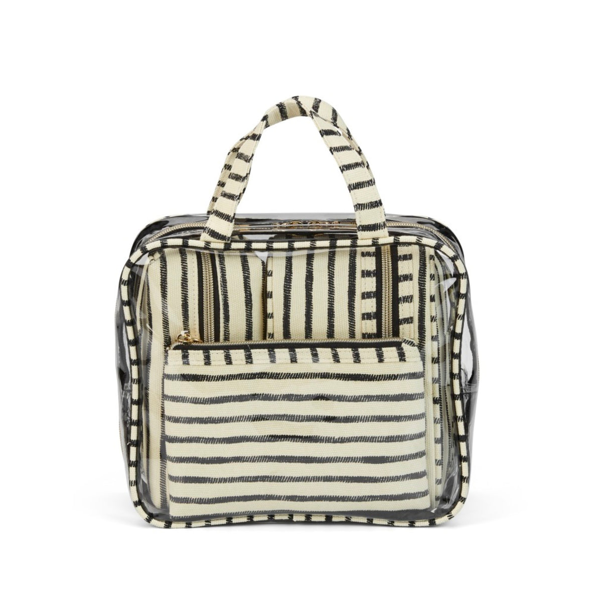 4Pc Tote Bag-Stripes