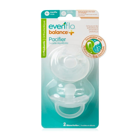 Evenflo Balance + Orthodontic Silicone Pacifier Stage 2 - Assorted, 2 pack-849409004550-LR-355422-1-LR eShop