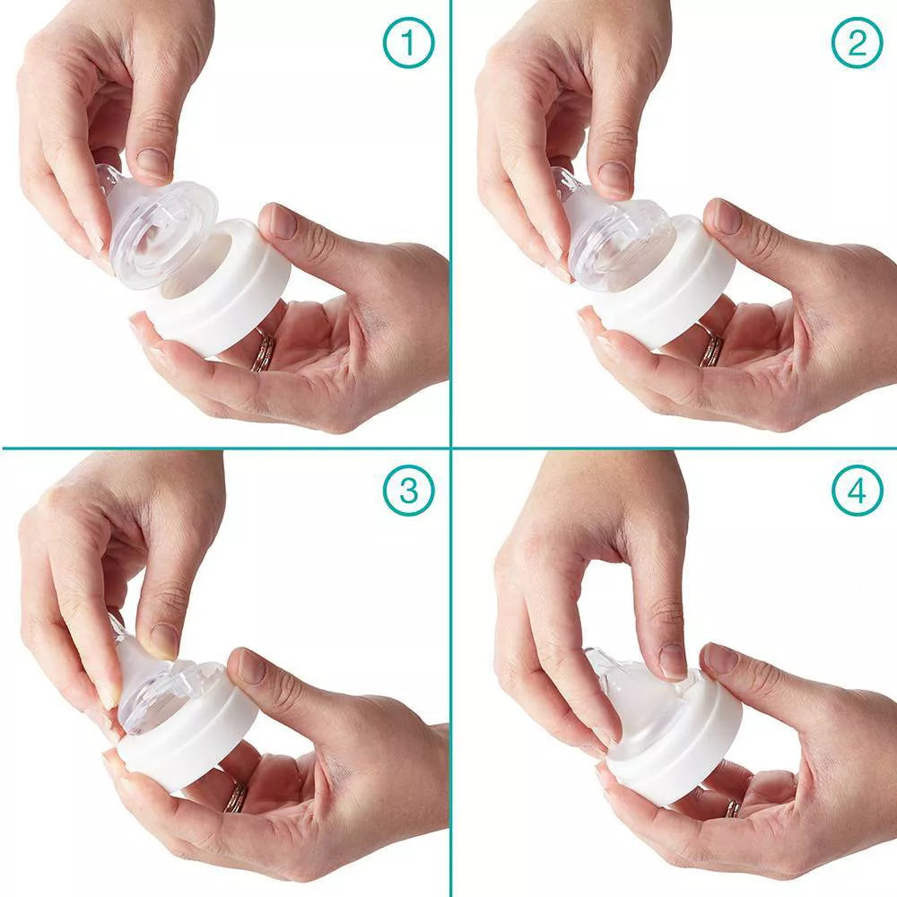 evenflo Balance Wide-Neck Anti-Colic Silicone Baby Bottle - Level 1, 9 oz-849409002280-LR-339120-5-LR eShop