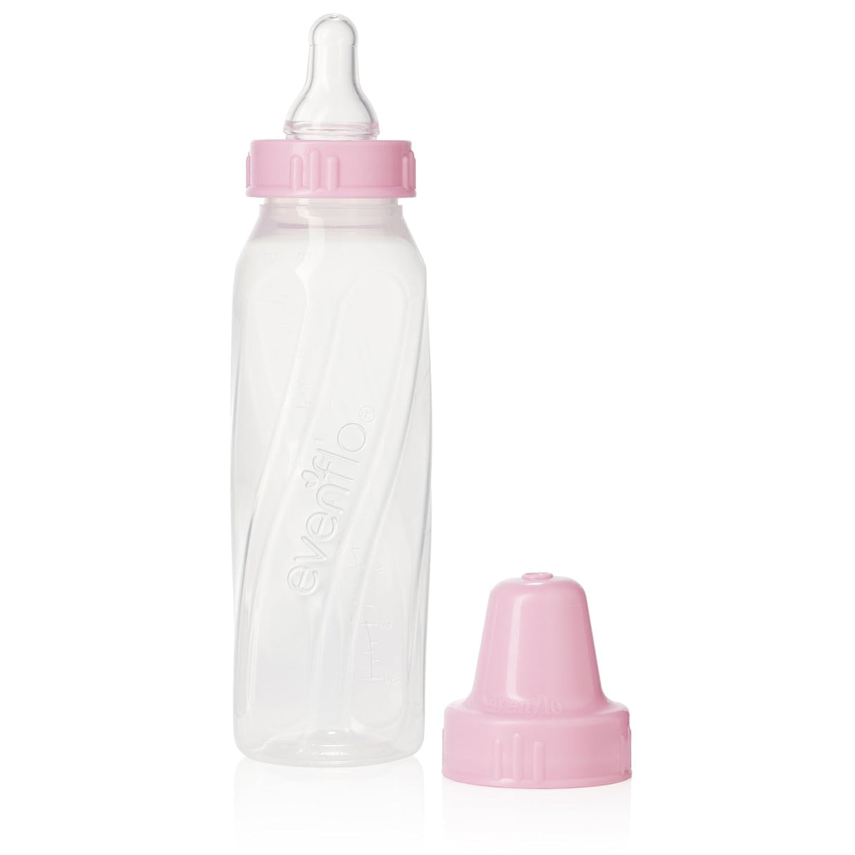 evenflo Classic Clear Bottle without BPA - Assorted Colors, 8 oz-032884146987-LR-199597-5-LR eShop