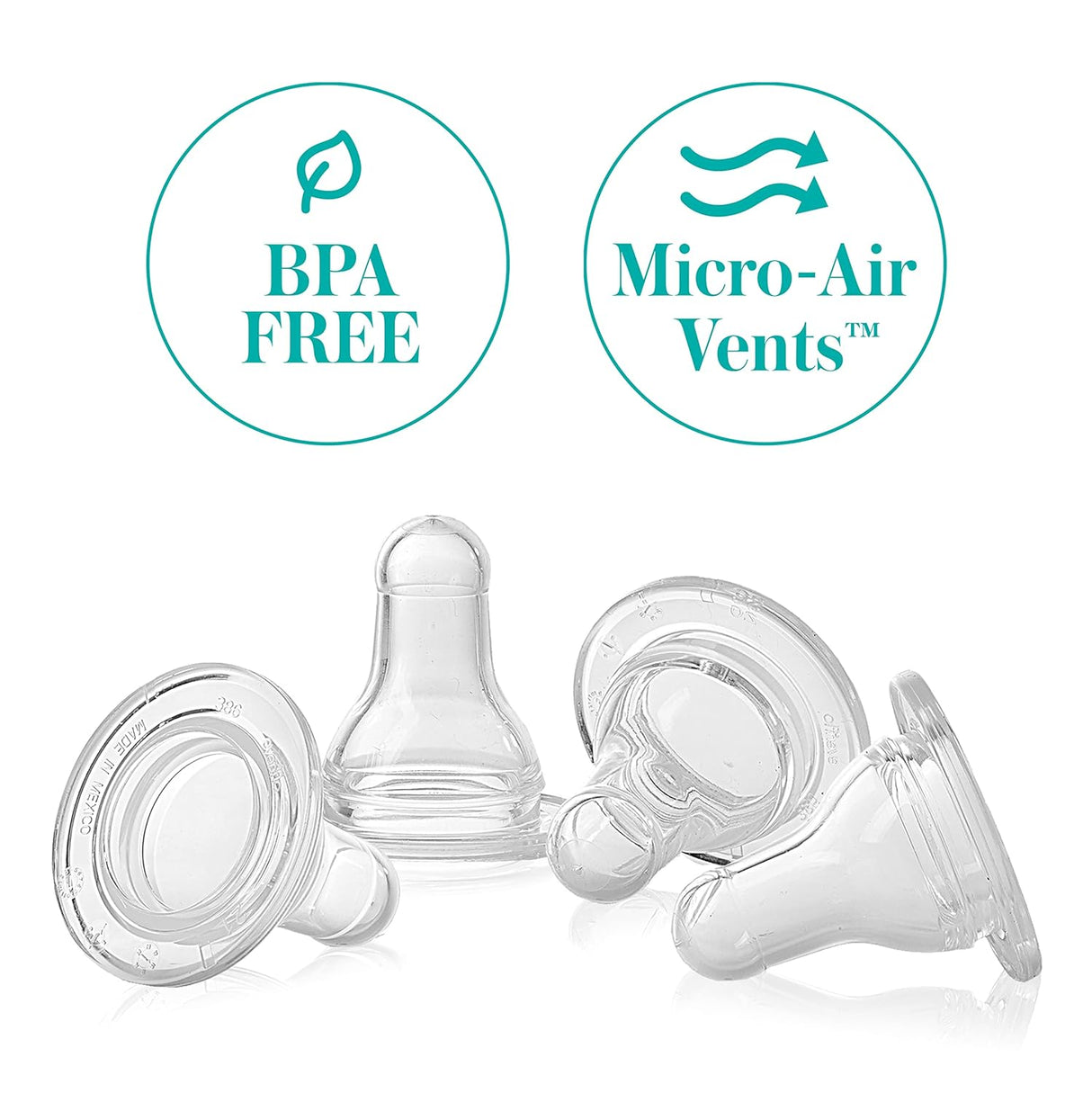 evenflo Classic Silicone Nipples - Slow Flow, 4 count-042700211430-LR-131754-3-LR eShop