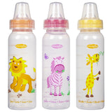 evenflo Classic Zoo Friends Standard Bottles - 8 oz, 3 count-032884150144-LR-241622-2-LR eShop