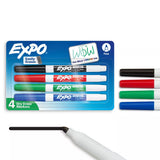 EXPO Fine Tip Dry Erase Markers - Assorted Colors, 4 count-071641866744-LR-197768-1-LR eShop