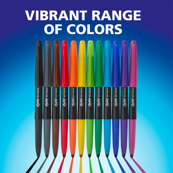 EXPO Wet Erase Markers, Semi-Permanent Markers, Assorted, Fine Tip, 4 Count-071641228702-LR-359416-7-LR eShop