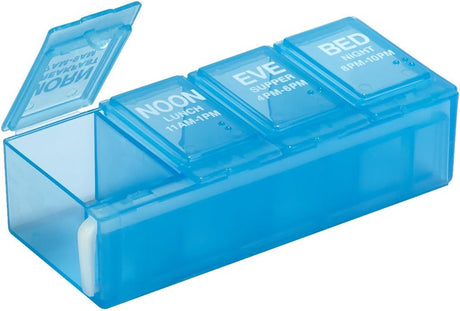ezy dose 4 Times per Day Daily Pill Planner - Assorted Colors-025715678009-LR-254193-2-LR eShop