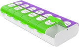 ezy dose AM and PM Dual Compartment Pill Organizer and Medication Planner - Assorted Colors-025715677057-LR-309975-2-LR eShop