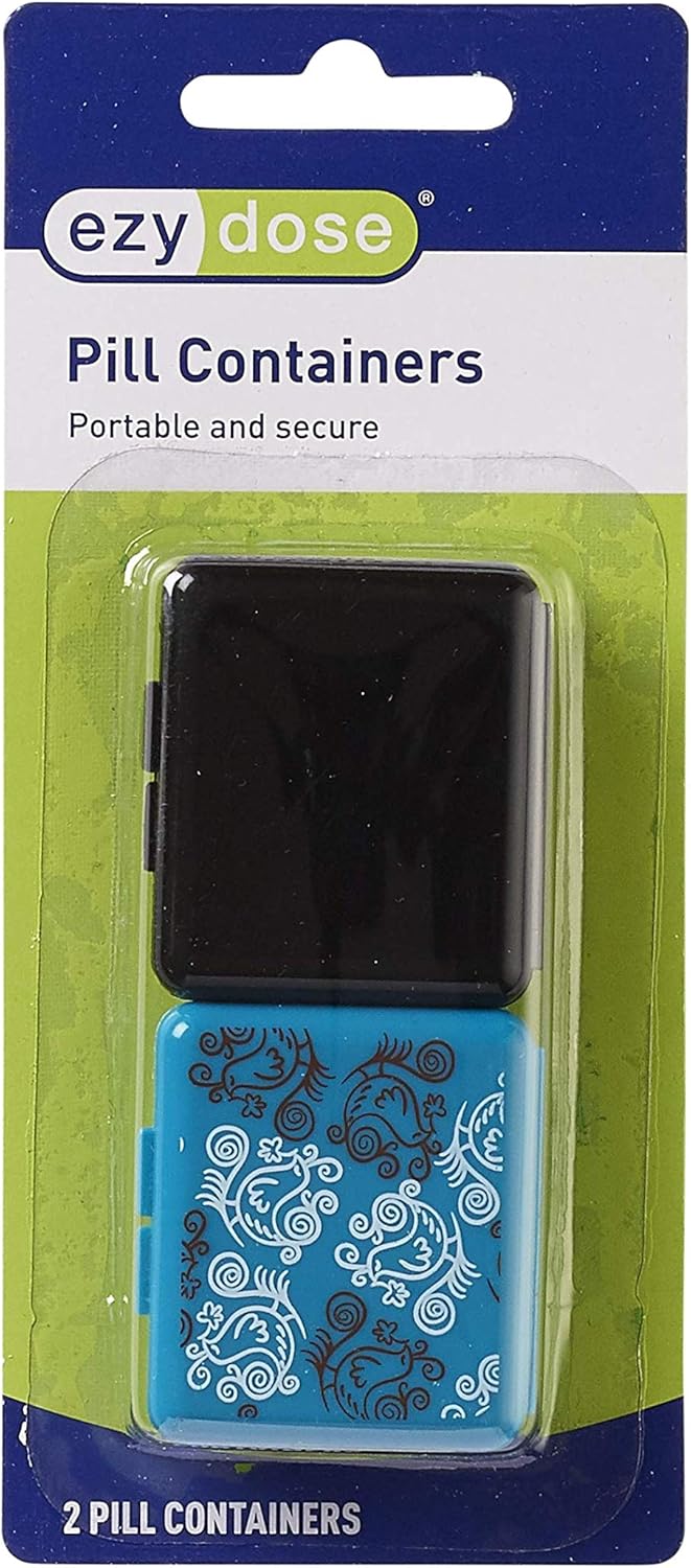 ezy dose Daily Travel Pocket Pharmacy Pill Organizer - Asssorted Colors-025715675176-LR-307570-1-LR eShop