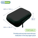 ezy dose Hard Sided Pocket Pharmacy Pill Case - Black-025715015514-LR-355365-3-LR eShop