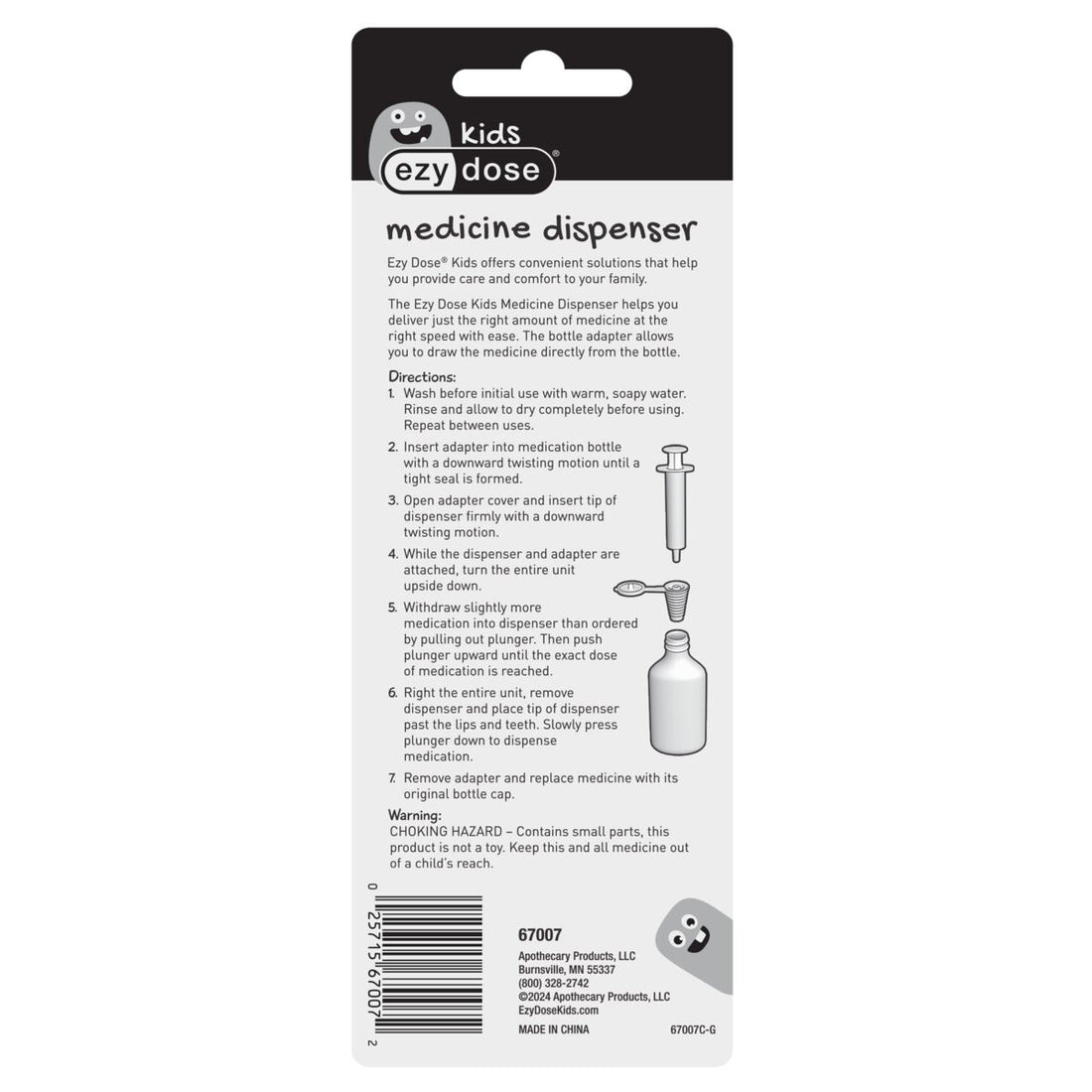 ezy dose Kids Oral Syringe and Dosage Korc, 10 mL-025715670072-LR-101933-6-LR eShop