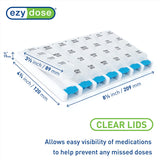 ezy dose Medtime Planner Large Pill Weekly Organizer - Assorted Colors-025715671338-LR-303591-3-LR eShop