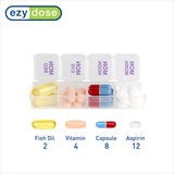 ezy dose Medtime Planner Large Pill Weekly Organizer - Assorted Colors-025715671338-LR-303591-4-LR eShop