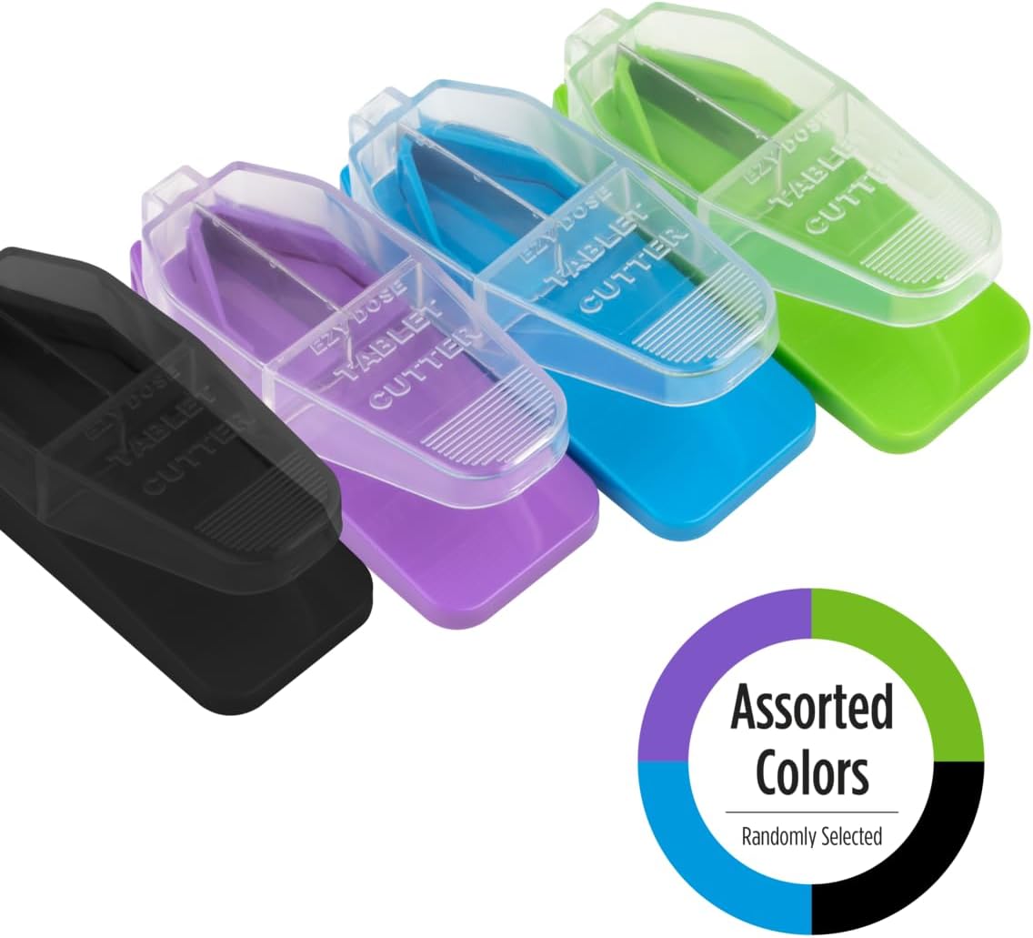 ezy dose Pill Cutter and Splitter - Assorted Colors-025715670157-LR-38901-5-LR eShop