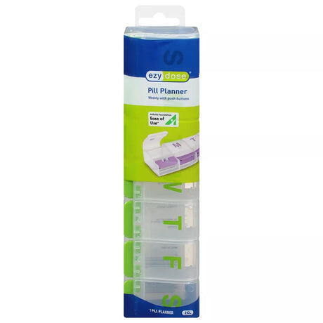 ezy dose Pill Planner Extra Extra Large Weekly Medication Organizer - Assorted Colors-025715675787-LR-303570-1-LR eShop