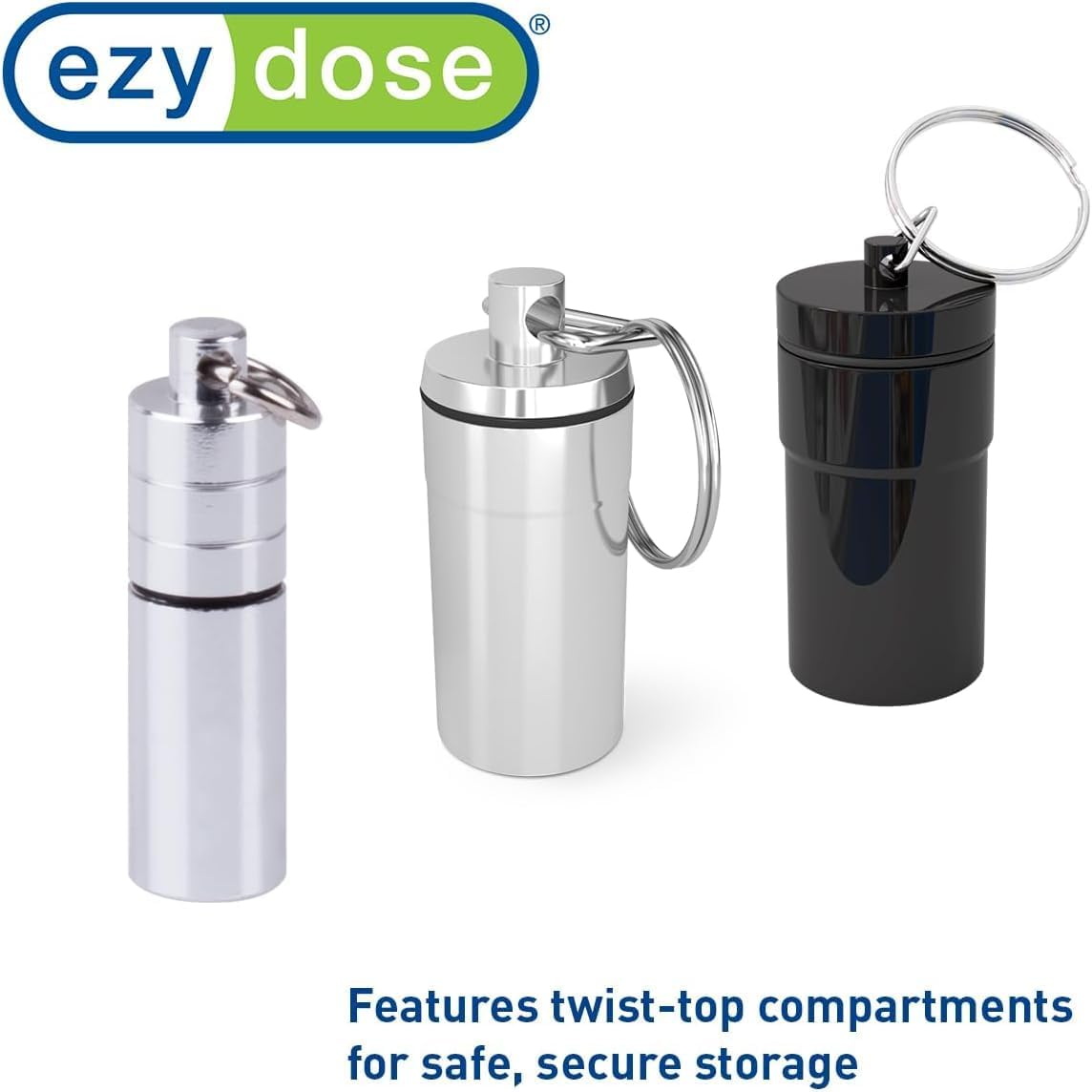 ezy dose Pocket Fob Pill Container Portable Mini Case for On the Go Medication Storage-025715670225-LR-101462-5-LR eShop