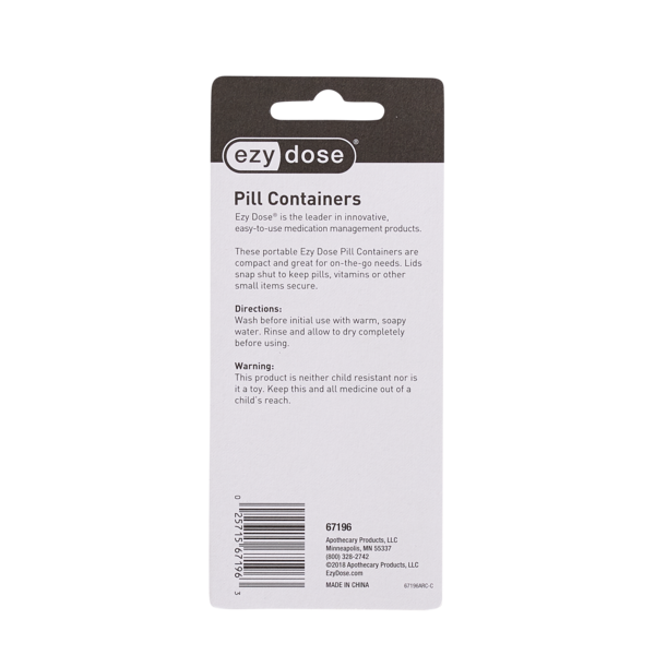 ezy dose Pocket Pill Caddy - Assorted, 2 count-025715671963-LR-157011-5-LR eShop
