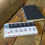 ezy dose Push Button 7-Day AM and PM Pill Case - Black and White-025715013190-LR-346437-7-LR eShop