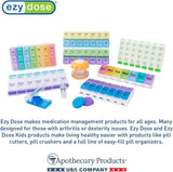 ezy dose Push Button 7-Day AM and PM Pill Case - Clear-025715675855-LR-254188-8-LR eShop