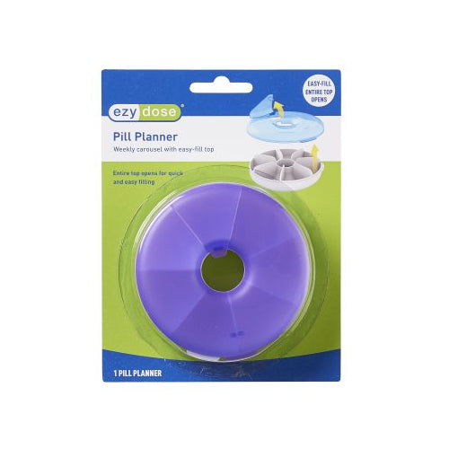 Ezy Dose Travel (7-Day) Pill, Medicine, Vitamin Organizer Box | Transparent Lids-025715677026-LR-309973-1-LR eShop