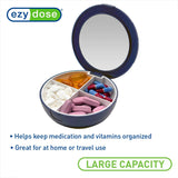 Ezy Dose Travel Pill Organizer with Mirror, Assorted-025715016825-LR-359264-5-LR eShop