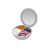 Ezy Dose Travel Pill Organizer with Mirror, Assorted-025715016825-LR-359264-7-LR eShop