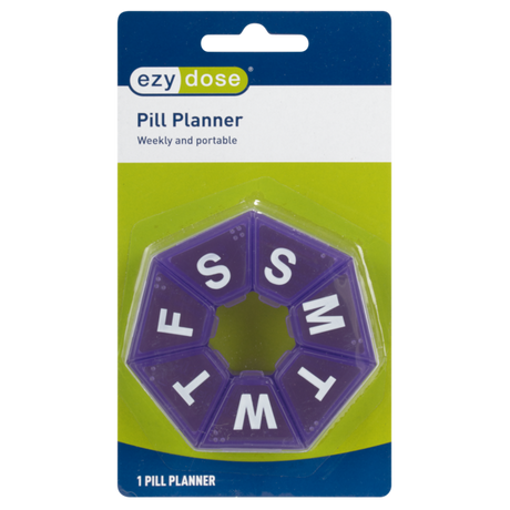 ezy dose Weekly 7-Sided Pill Planner - Assorted, Medium-025715670096-LR-157008-1-LR eShop