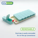 ezy dose Weekly AM/PM Matte Embossed Pill Organizer - Assorted-025715016160-LR-363561-6-LR eShop