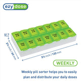 ezy dose Weekly AM/PM Pill Organizer - Assorted-025715673752-LR-254178-5-LR eShop