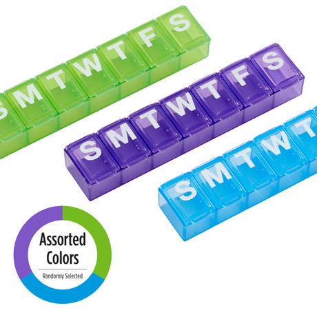 ezy dose Weekly Classic Pill Planner - Assorted-025715950525-LR-157006-2-LR eShop