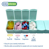 ezy dose Weekly Matte Embossed Pill Organizer - Assorted-025715016153-LR-363560-3-LR eShop