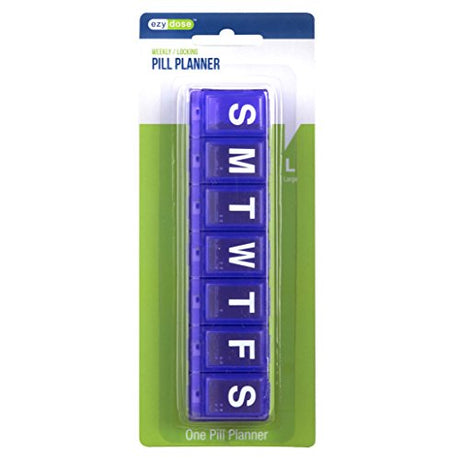 ezy dose Weekly Seven Day Pill Medicine Planner - Assorted Colors-025715679327-LR-113564-1-LR eShop
